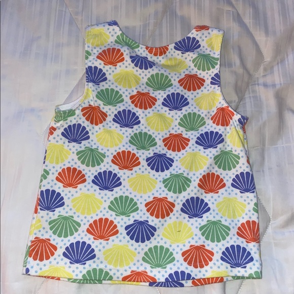 Girls Gymboree sea shell tank top size 7 - Picture 2 of 6